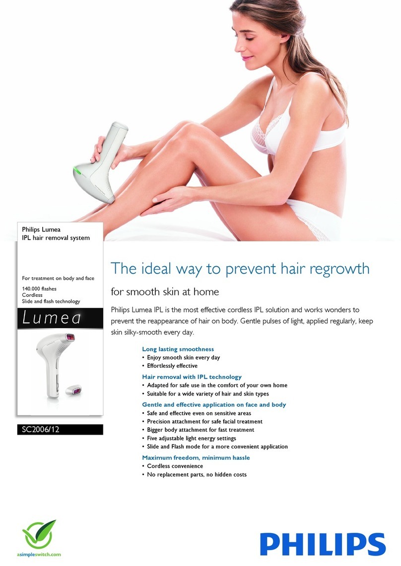 Philips Lumea SC2006/12 User manual Philips Lumea SC2006/12 User manual