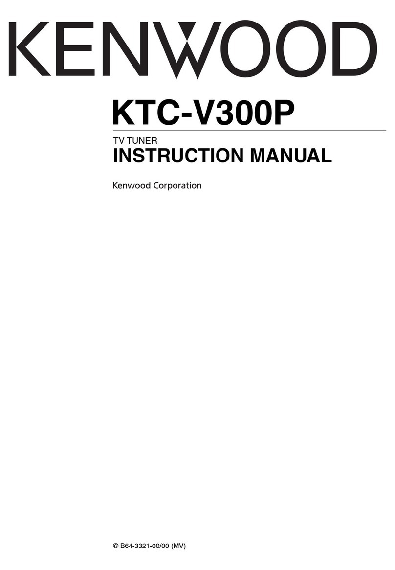 Kenwood KTC-V300P User manual