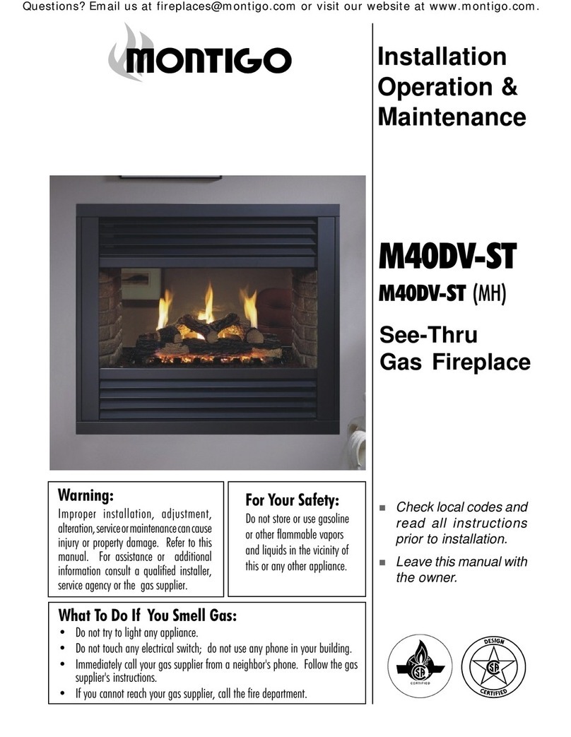 Montigo M40DV-ST User manual