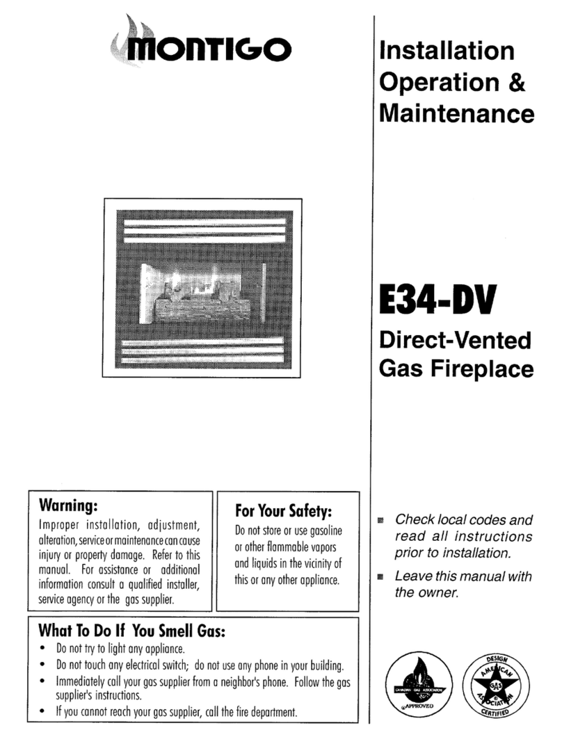 Montigo E34DW Owner's manual