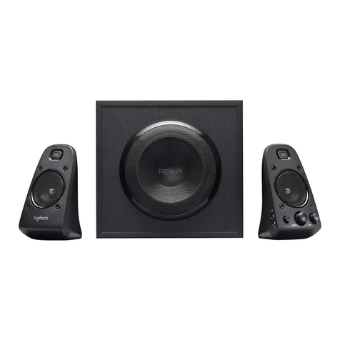 Logitech Z623 User manual Logitech Z623 User manual