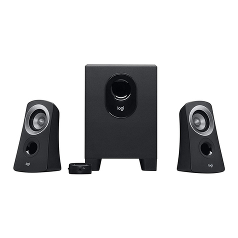 Logitech Z313 User manual Logitech Z313 User manual