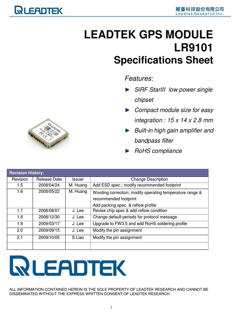 Leadtek LR9101 User manual