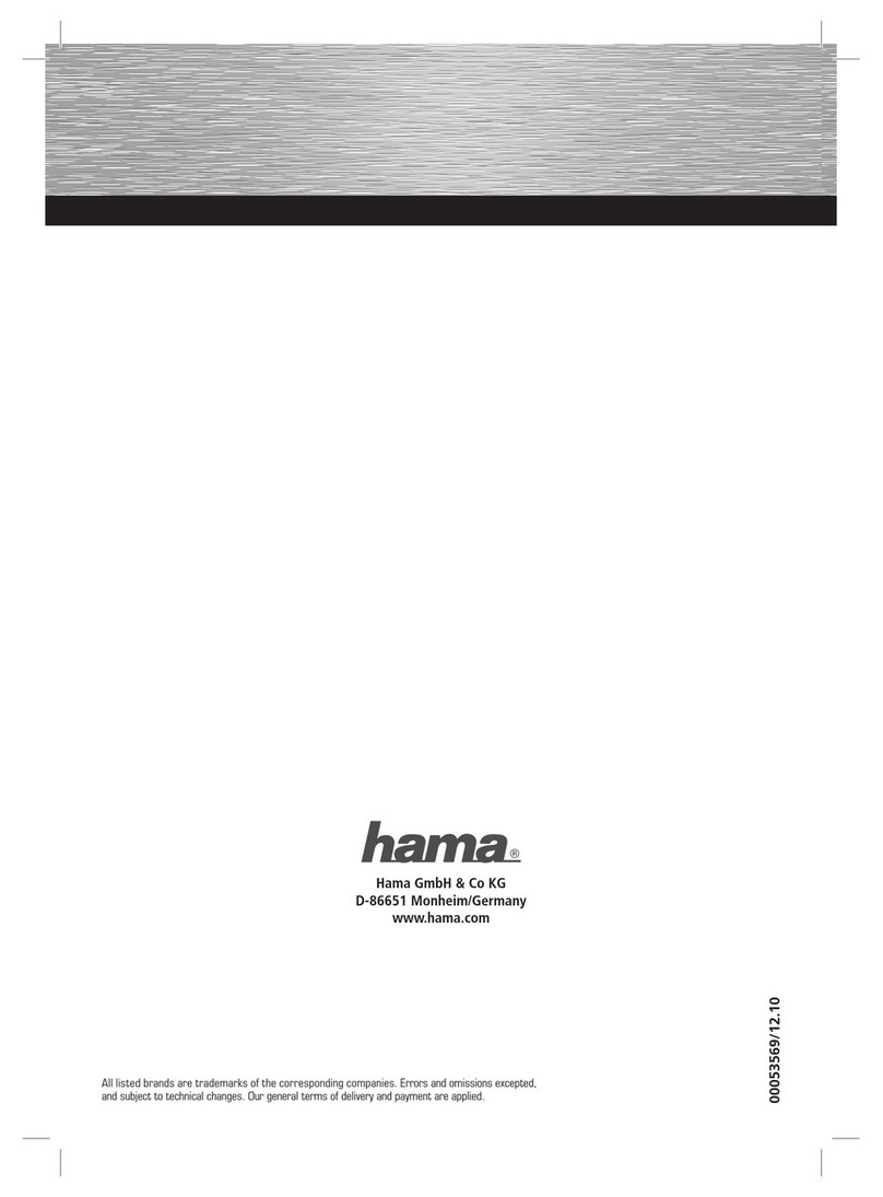 Hama Fluxity operating instructions