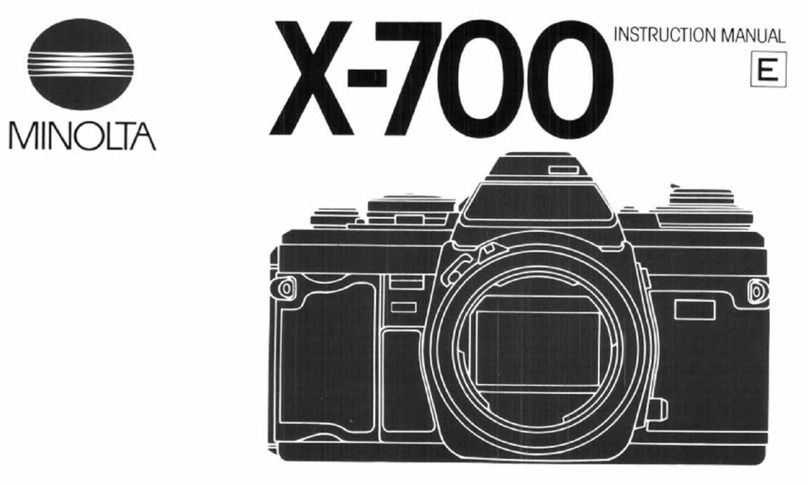 Minolta X-700 User manual