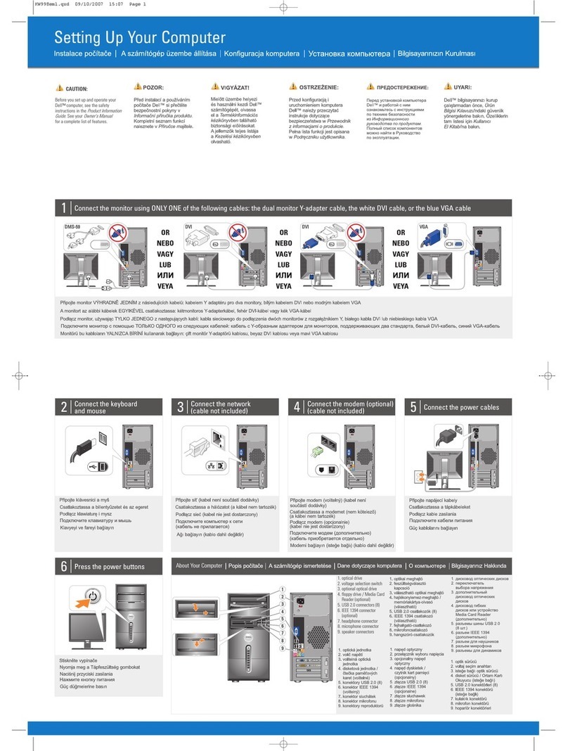 Dell vostro User manual