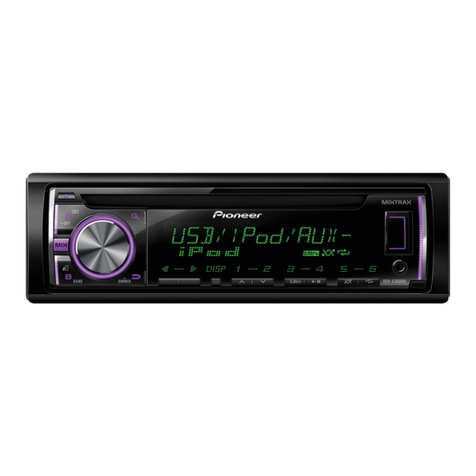 Pioneer DEH-X3600UI User manual