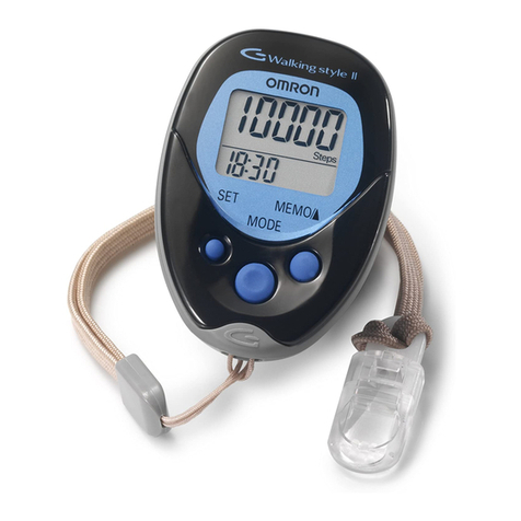 Omron Walking Style II user guide