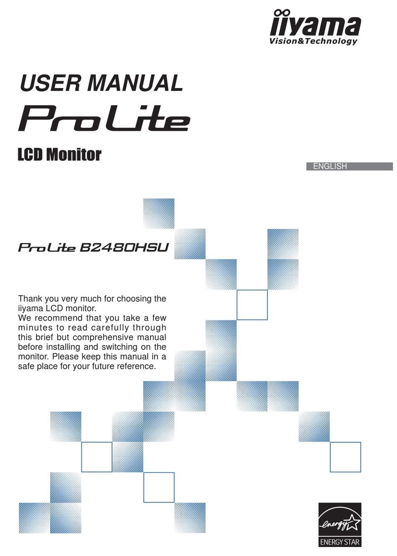 Iiyama ProLite B2480HSU User manual