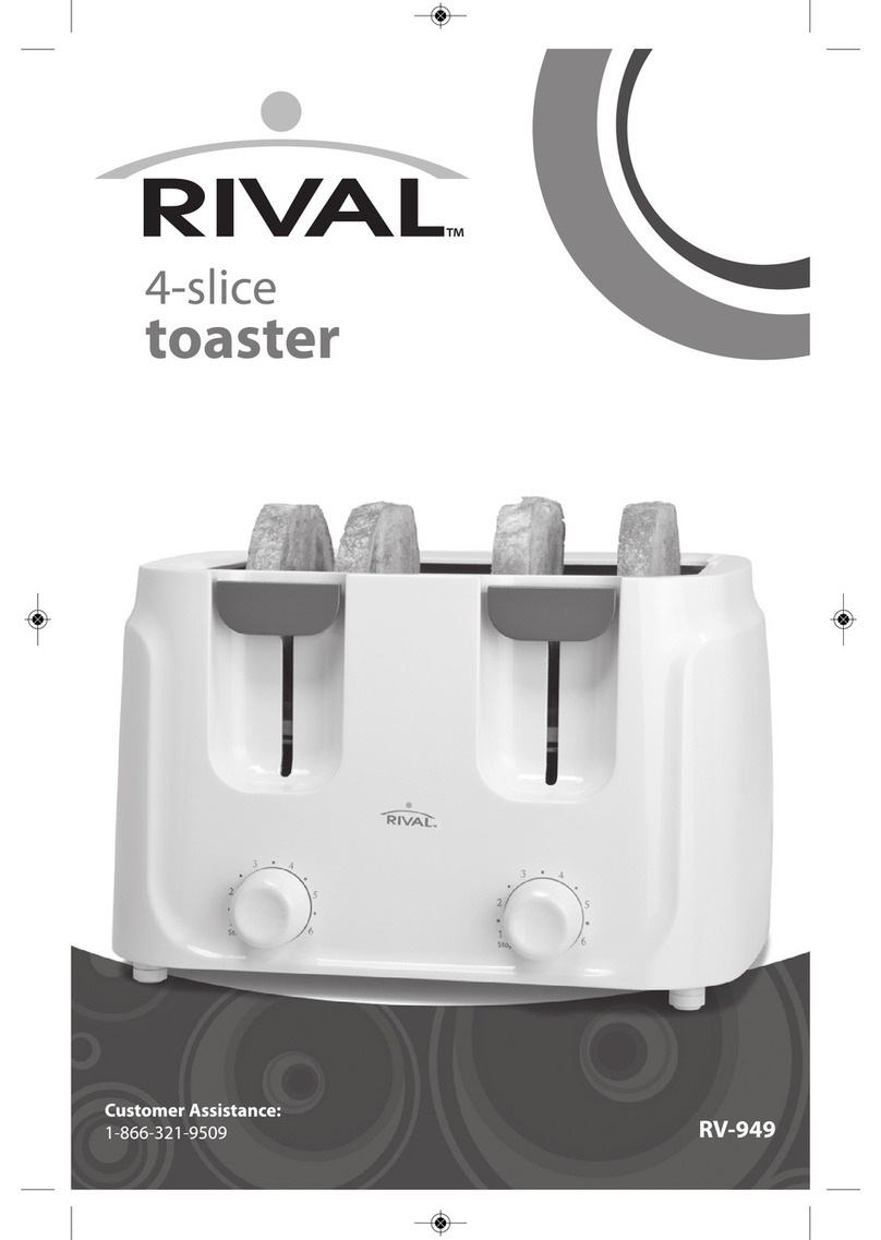 Rival RV-949 User manual