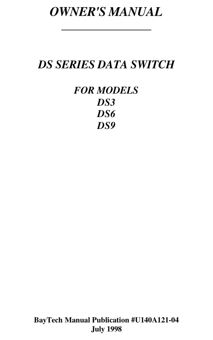 BayTech DS3 User manual BayTech DS3 User manual
