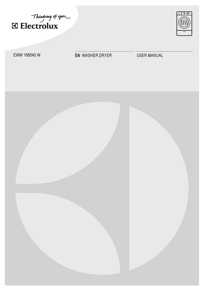 Electrolux EWW 168540 W User manual