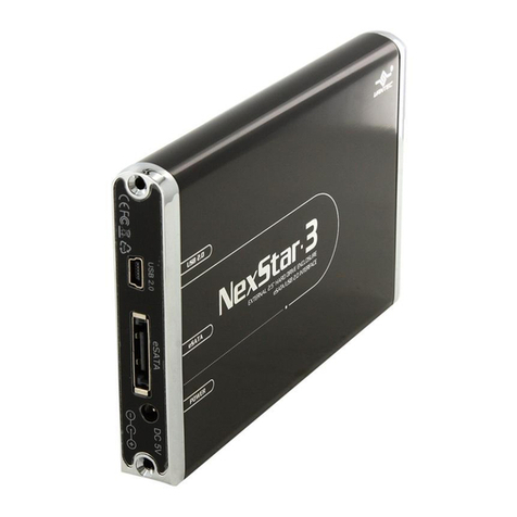 Vantec Nexstar 3 Super Speed User manual Vantec Nexstar 3 Super Speed User manual