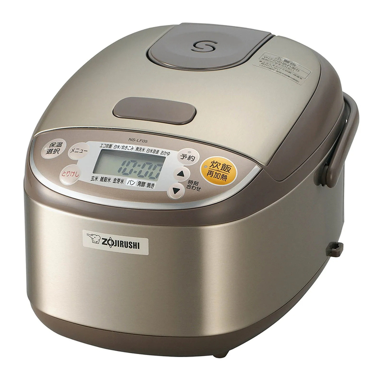 Zojirushi Neuro fuzzy NS-LAC05 User manual Zojirushi Neuro fuzzy NS-LAC05 User manual