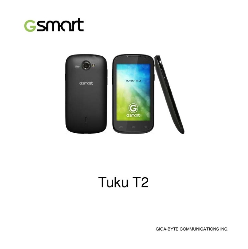 Giga-Byte Communications GSmart Tuku T2 User manual