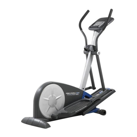 Pro-Form XP THINLINE 480 User manual Pro-Form XP THINLINE 480 User manual