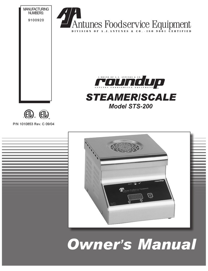 Antunes, AJ Roundup STS-200 owner's manual
