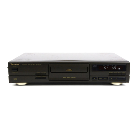 Technics SL-PG370A User manual Technics SL-PG370A User manual