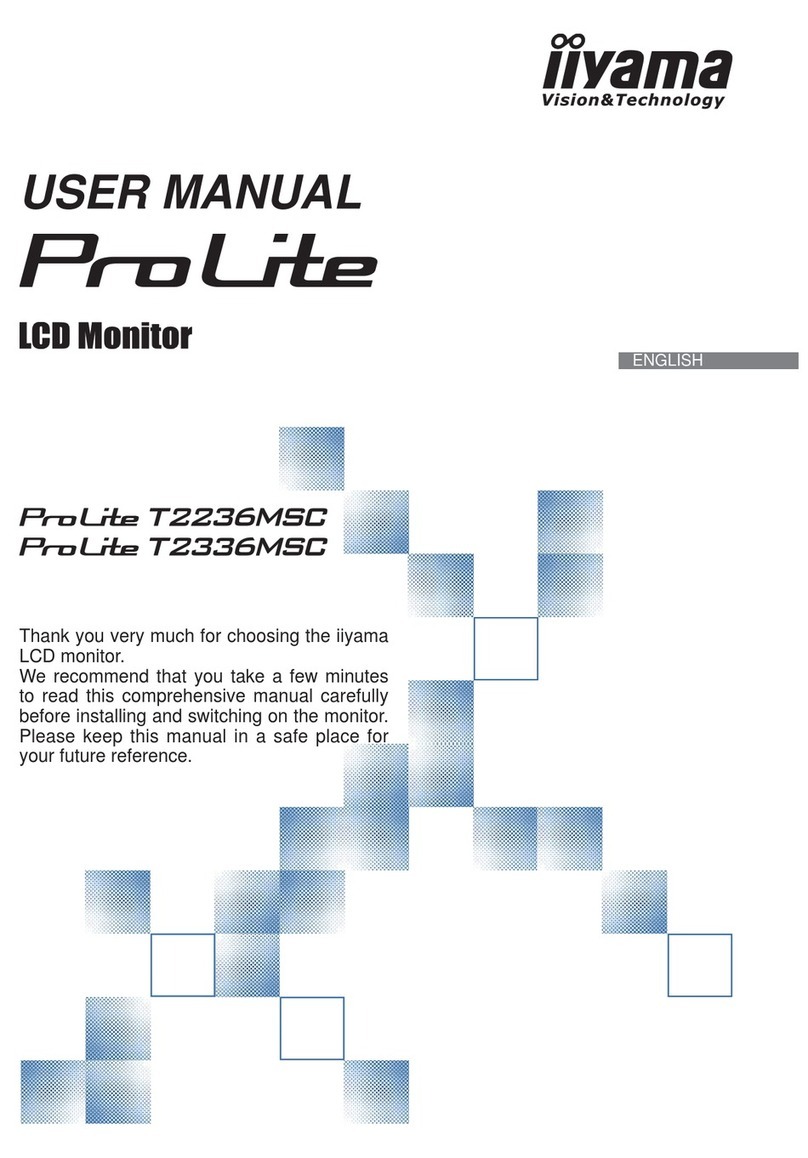 Iiyama ProLite T2236MSC User manual