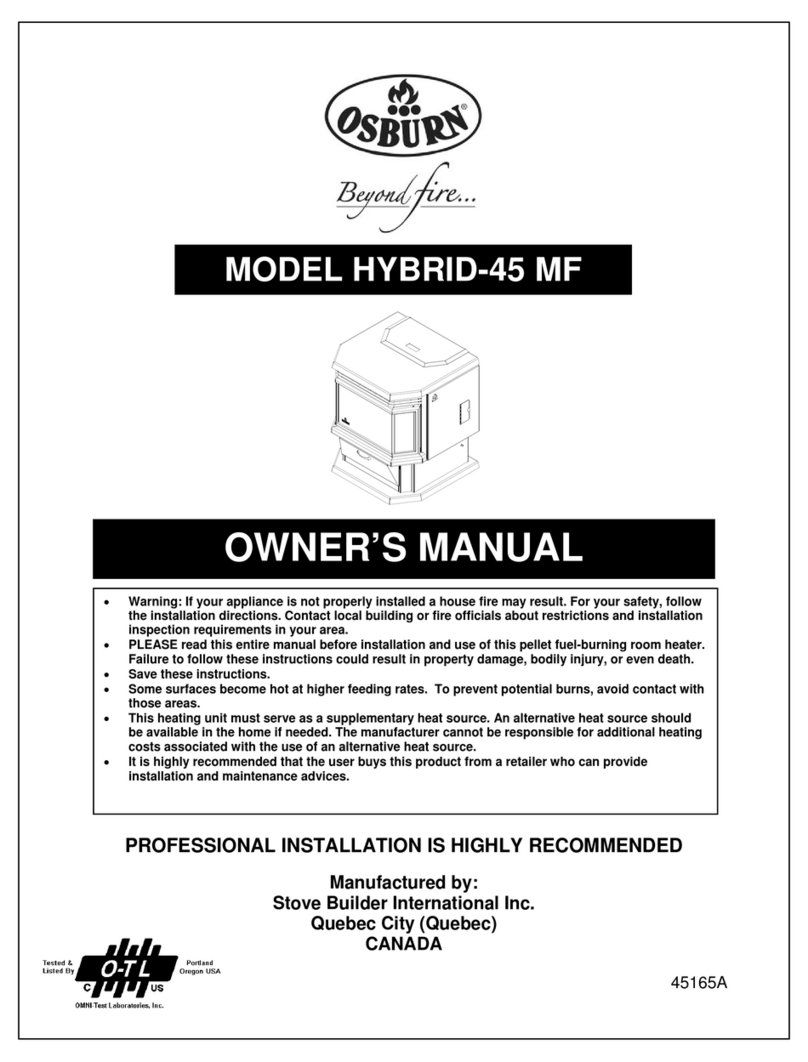 Osburn HYBRID-45 MF owner's manual Osburn HYBRID-45 MF owner's manual