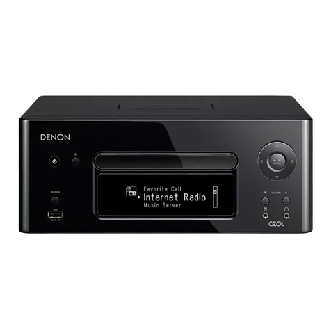 Denon CEOL RCD-N8 owner's manual