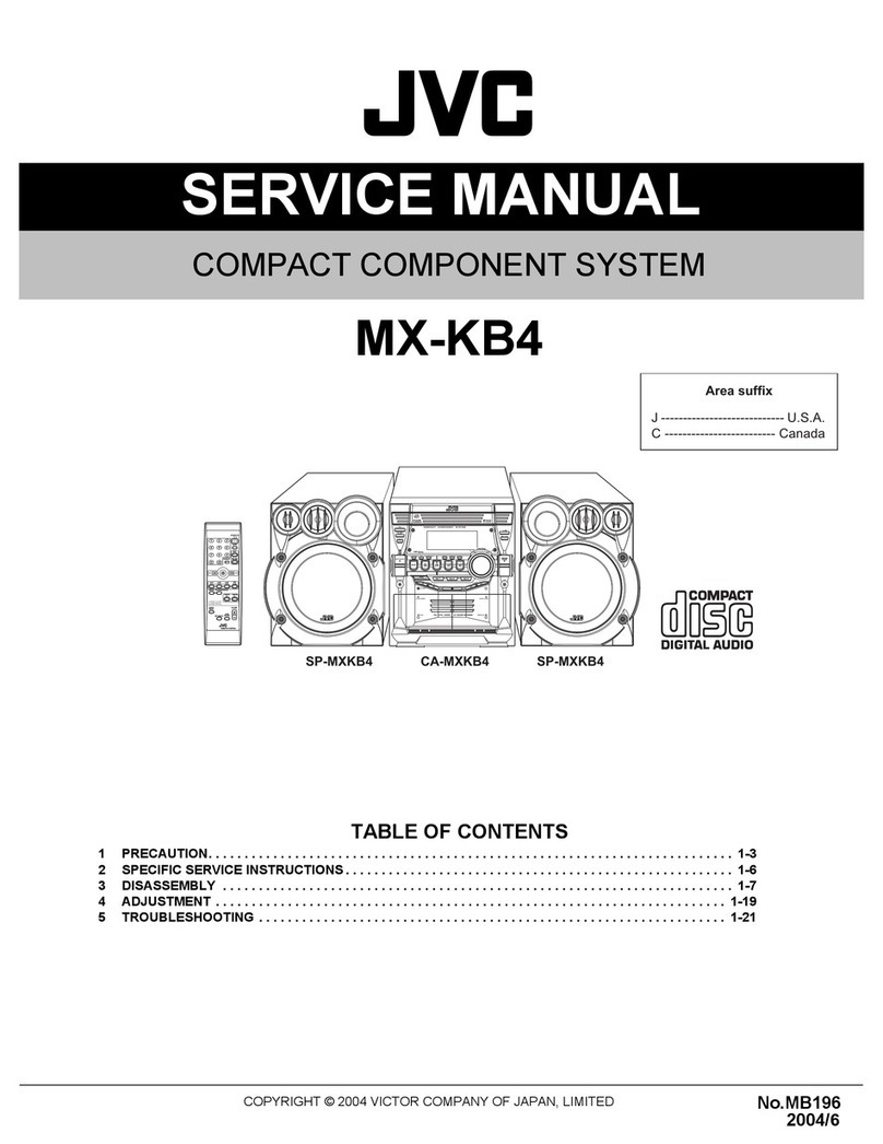 JVC MX-KB4 Service manual