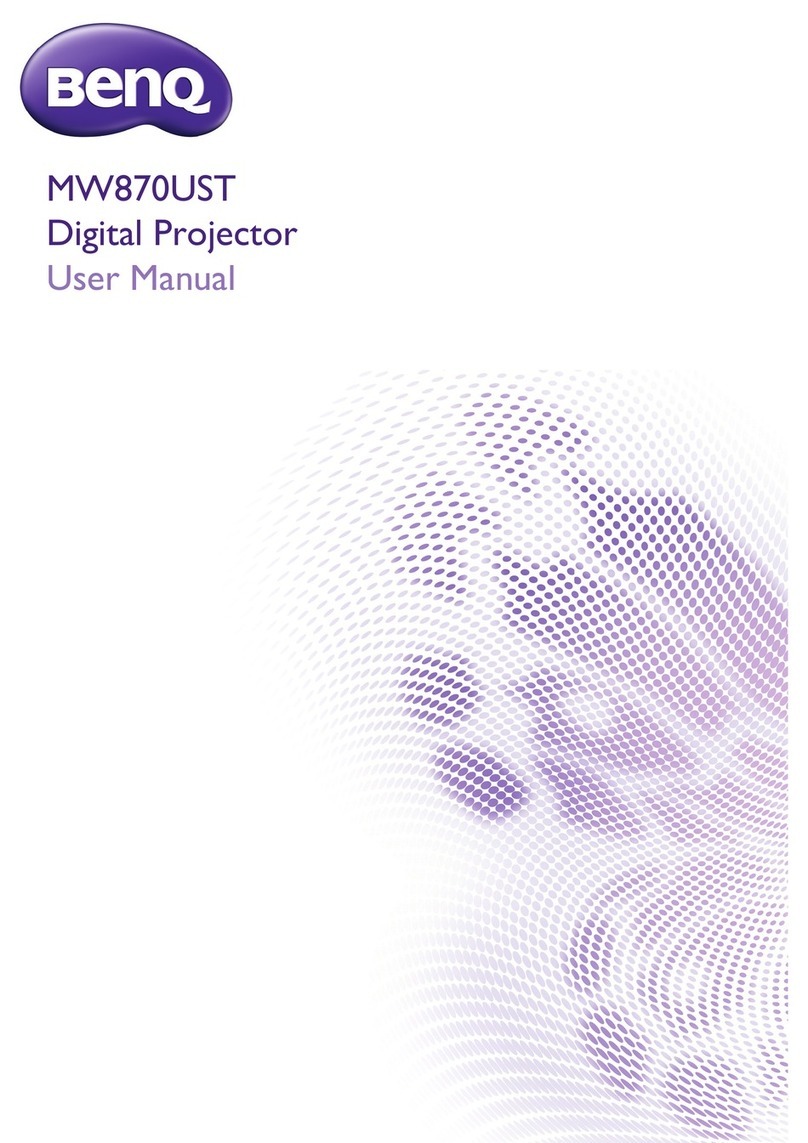 BenQ MW870UST User manual