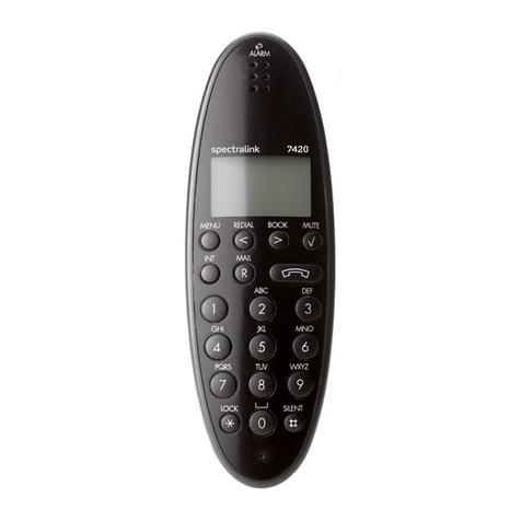 SpectraLink 7420 User manual