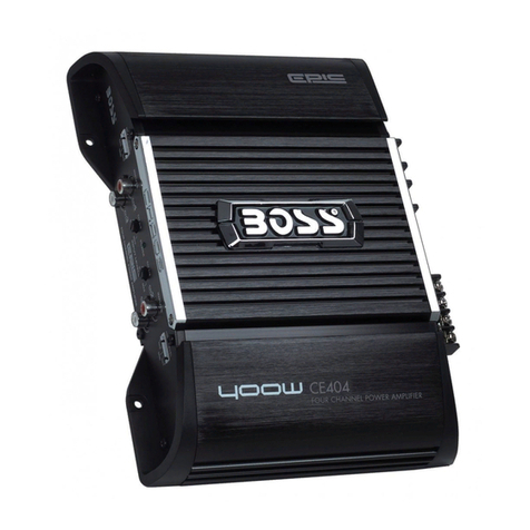 Boss Audio Systems Chaos Epic CE202 User manual
