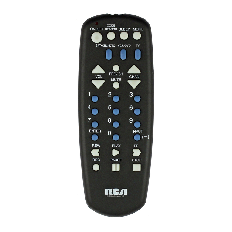RCA RCU403R User manual