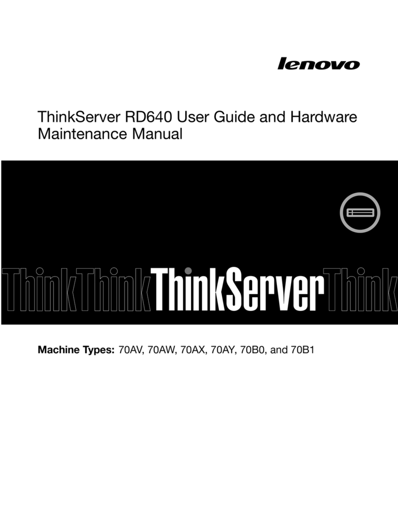 Lenovo ThinkServer RD640 Owner's manual Lenovo ThinkServer RD640 Owner's manual
