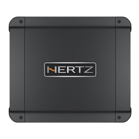 Hertz AMPLIFIER Advanced web manual