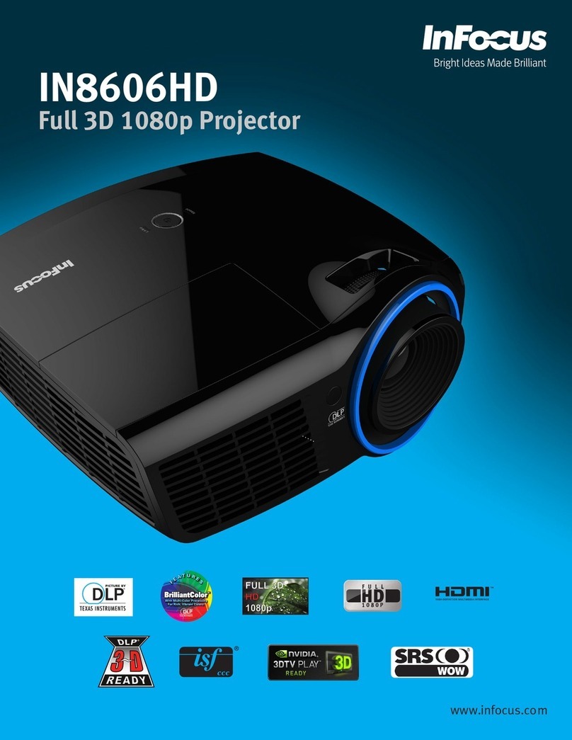 InFocus IN8606HD User manual