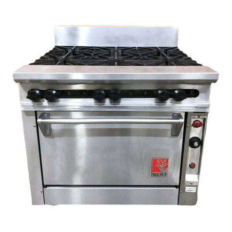 Wolf FV361 Installation & operation owner's manual