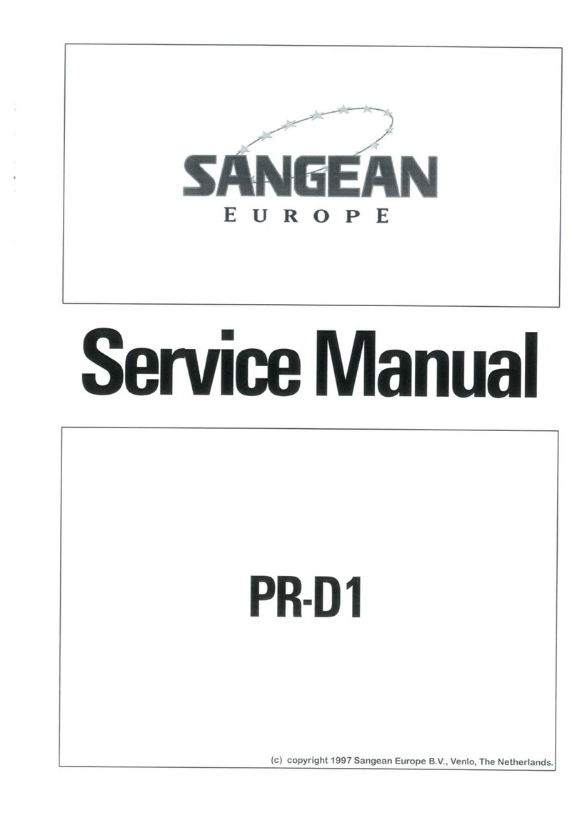 Sangean PR-D1 Service manual