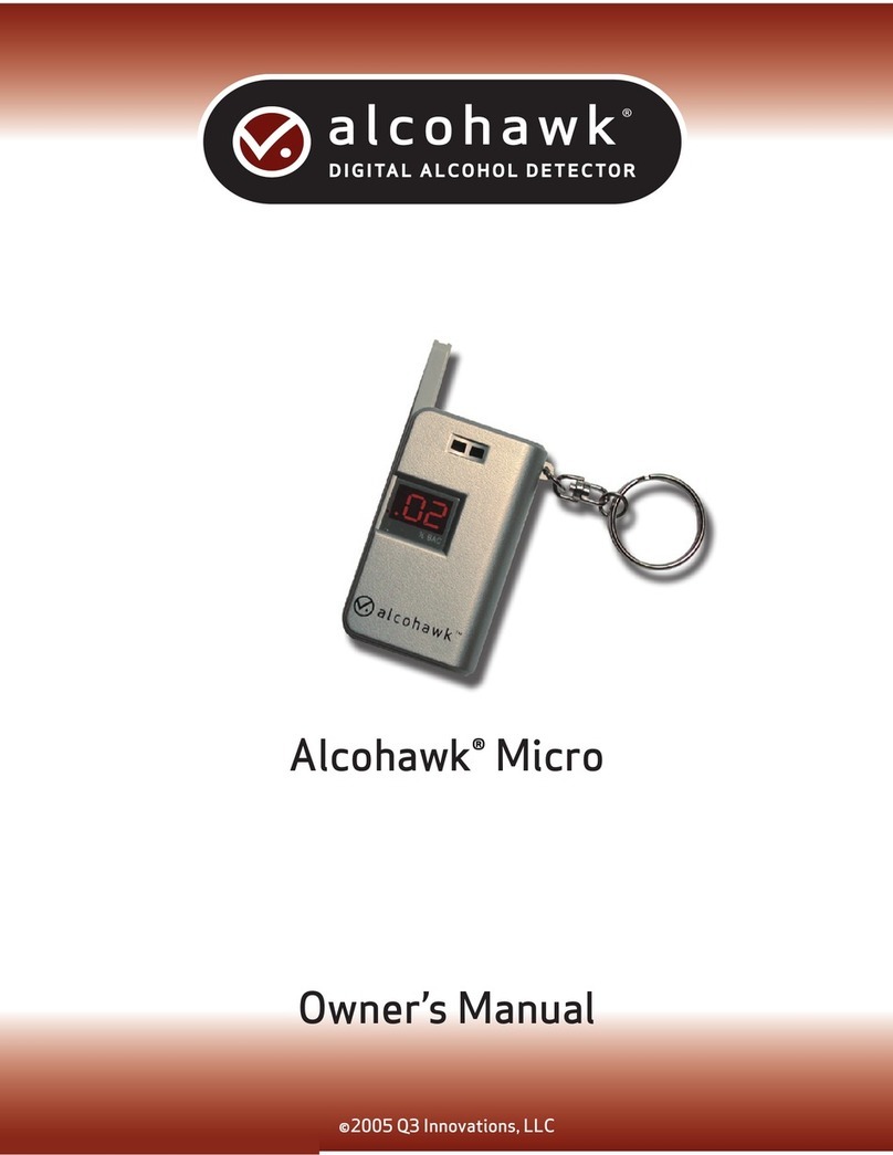 Alcohawk Micro owner's manual