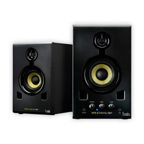 Hercules XPS 2.0 60 DJ SET User manual