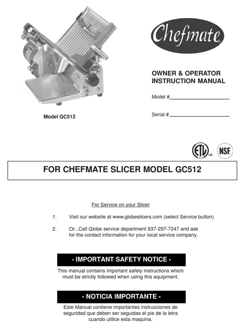 Chefmate GC512 Specifications