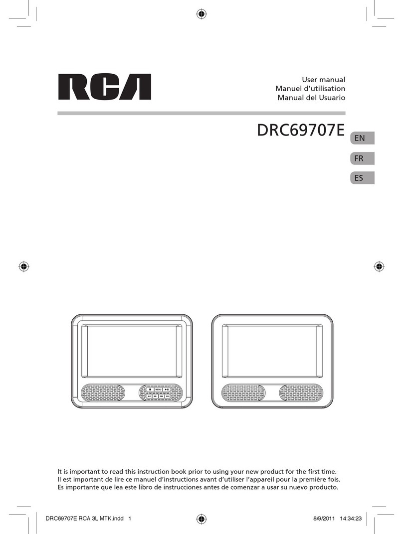 RCA DRC69707E User manual