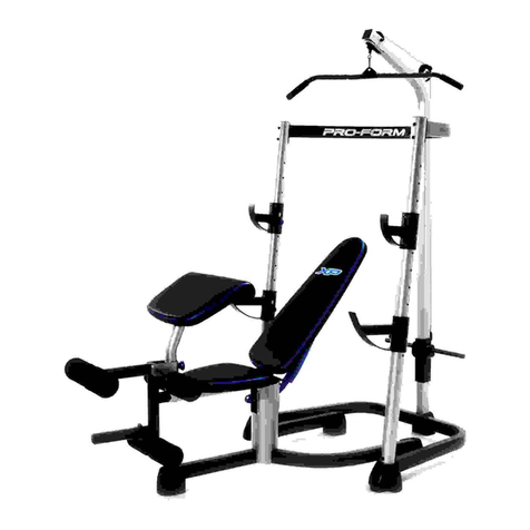 Pro-Form XP200 User manual