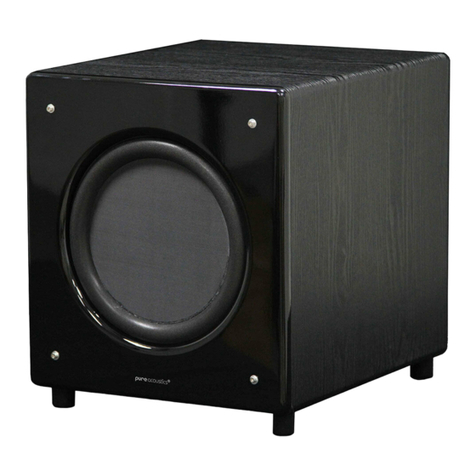 Pure Acoustics SN-10 SUB user guide