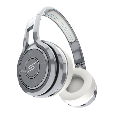 SMS Audio SYNC by 50 On-Ear Bluetooth owner's manual