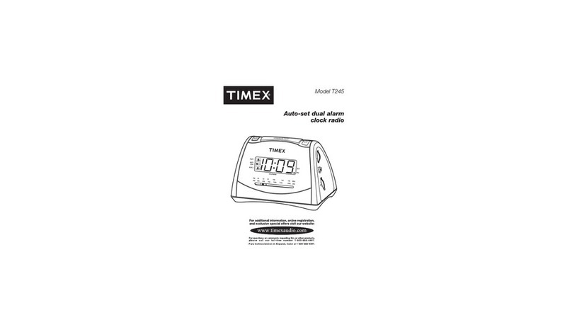 Timex T245 User manual