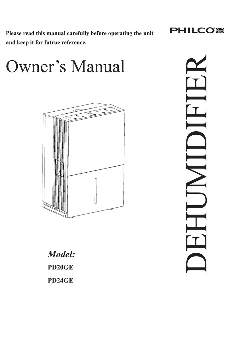 Philco PD20GE owner's manual