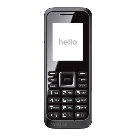 Kyocera Jax S1360 User manual
