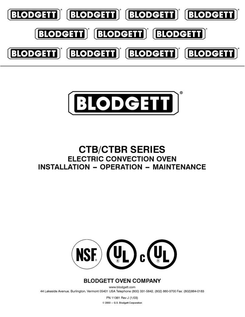 Blodgett CTB SERIES Guide Blodgett CTB SERIES Guide