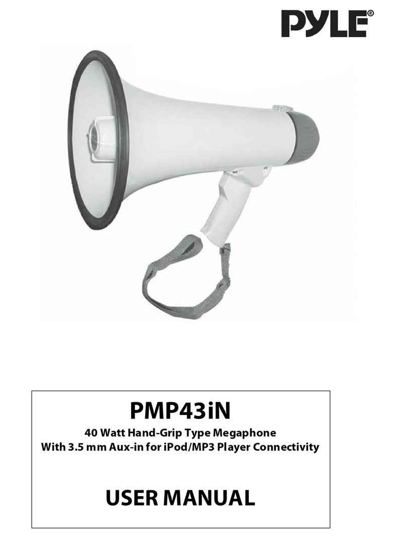 Pyle PMP43iN User manual