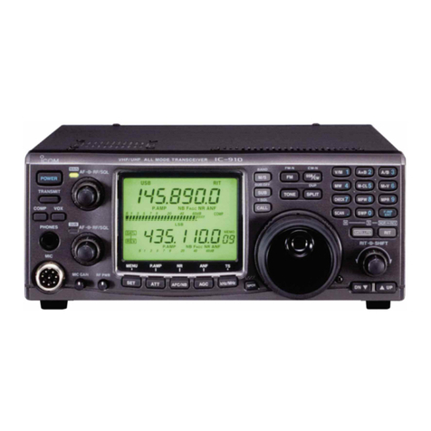 Icom IC-910H User manual