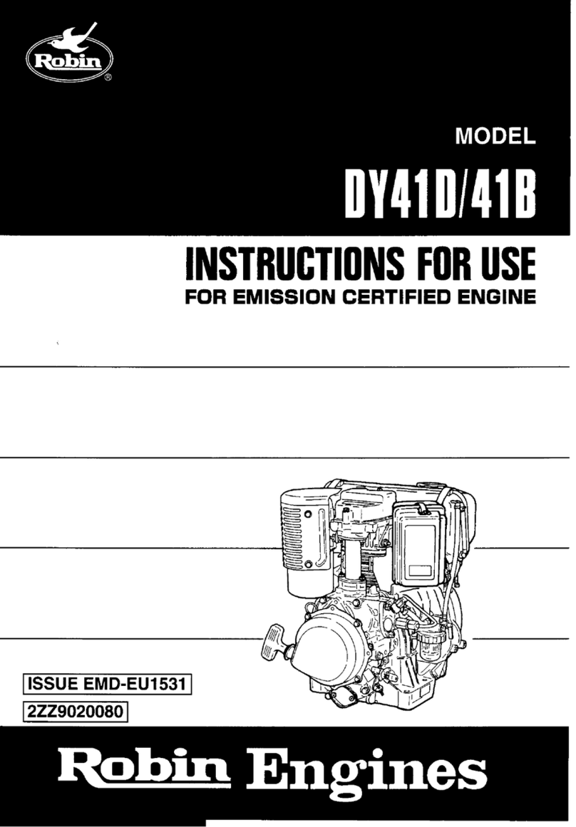 Robin DY41D User manual