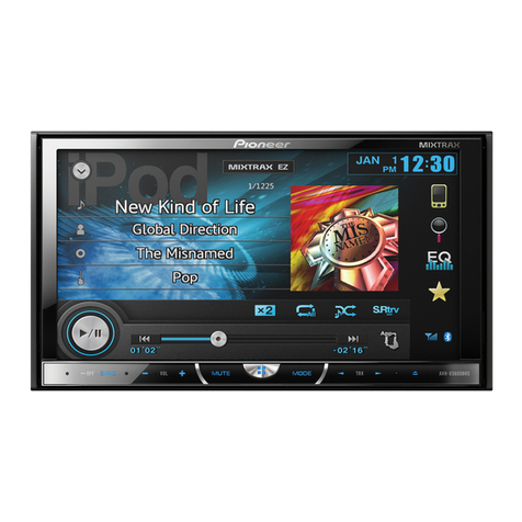 Pioneer AVH-X5600BHS User manual